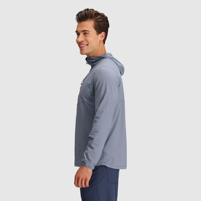 Outdoor Research Astroman Sun Hoodie Herren Hellblau | Österreich-893TIONLY