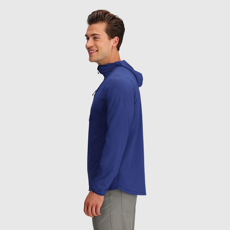 Outdoor Research Astroman Sun Hoodie Herren Blau | Österreich-937KBFXWZ