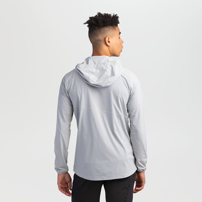 Outdoor Research Astroman Sun Hoodie Herren Hellgrau | Österreich-094WHJPZK