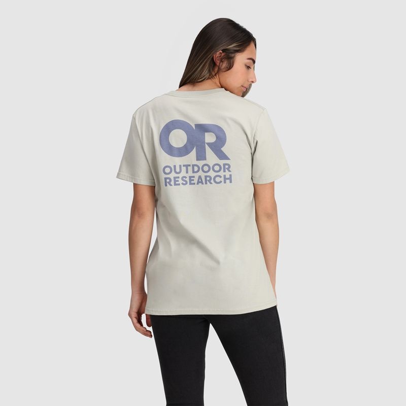 Outdoor Research Back Logo T-shirts Herren Hellgrün | Österreich-957NYIUVF