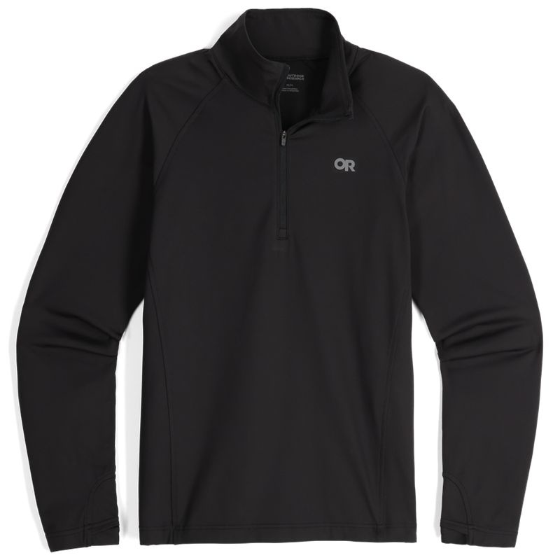 Outdoor Research Baritone Quarter Zip Funktionsshirt Herren Schwarz | Österreich-162WUDYXV