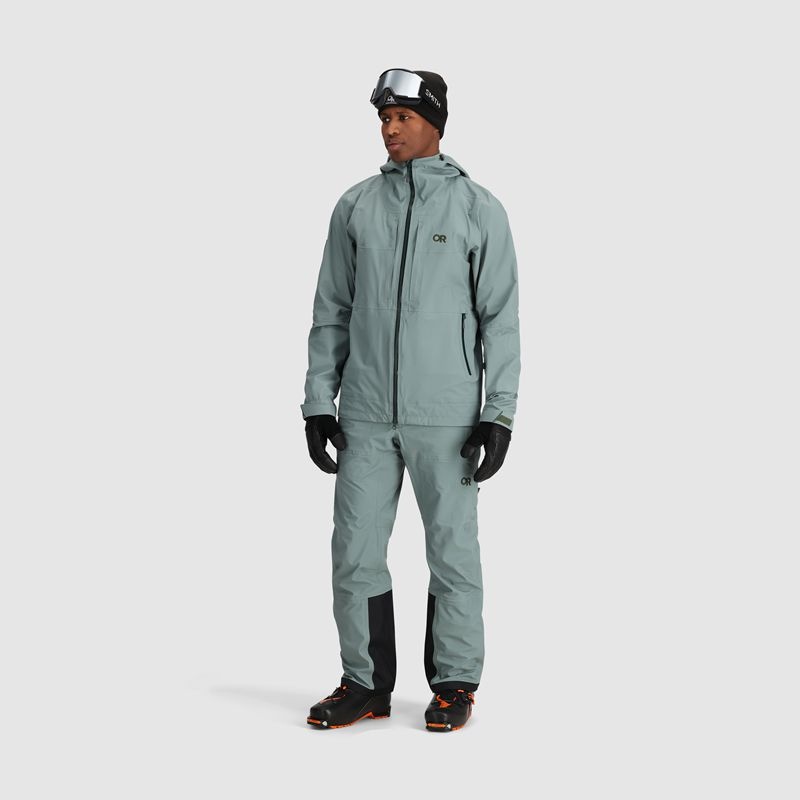 Outdoor Research Carbide Bibs Overalls Herren Hellblau | Österreich-951PINCQD