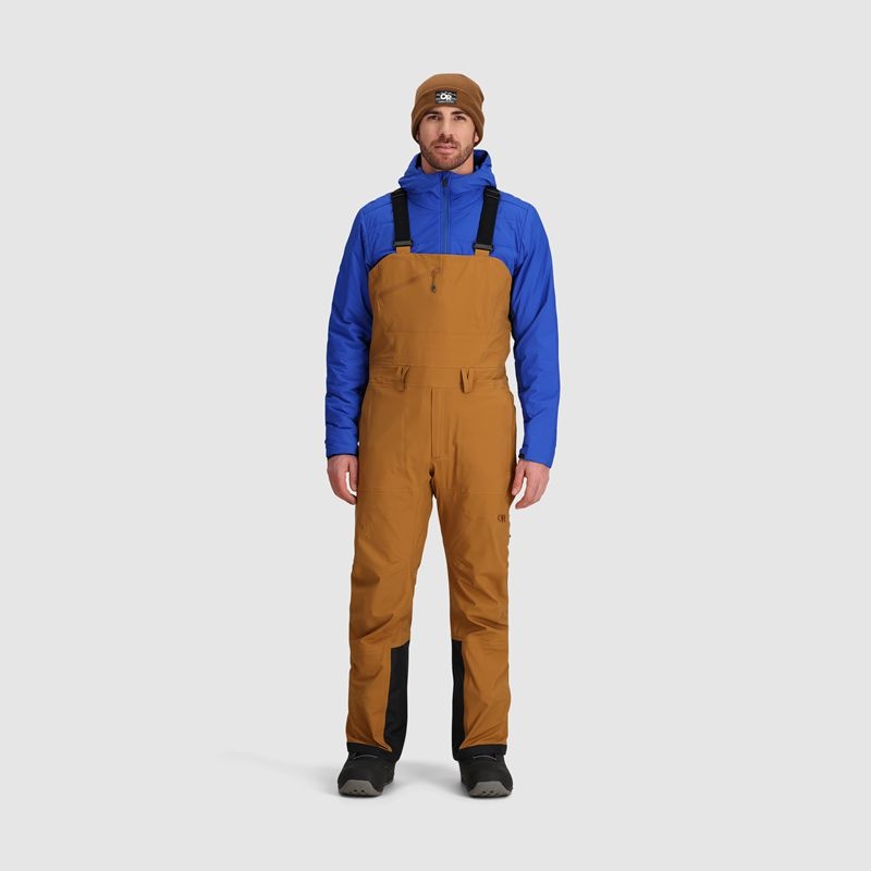 Outdoor Research Carbide Bibs Overalls Herren Braun | Österreich-146OHVNRU