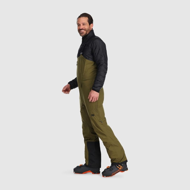 Outdoor Research Carbide Bibs Overalls Herren Olivgrün | Österreich-592AOTNVQ