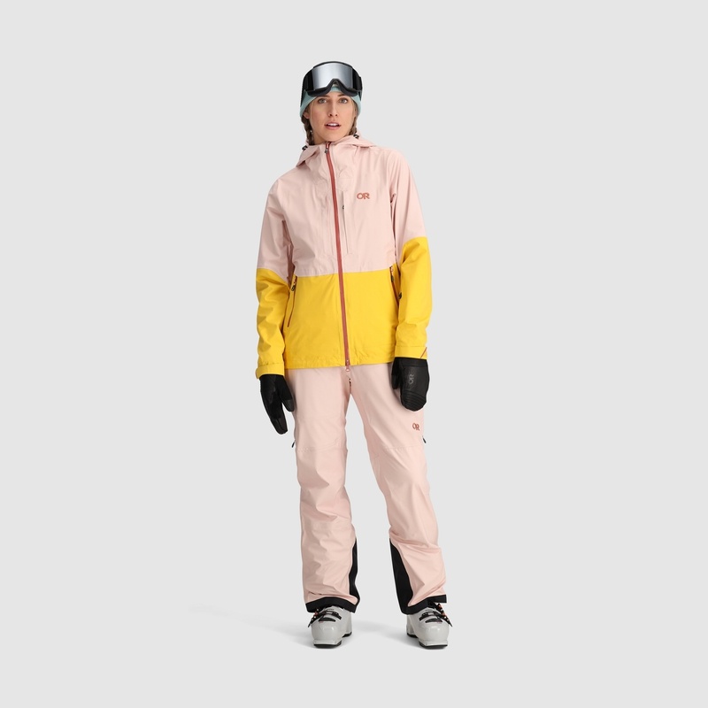 Outdoor Research Carbide Overalls Damen Hellrosa | Österreich-706YTIAHO