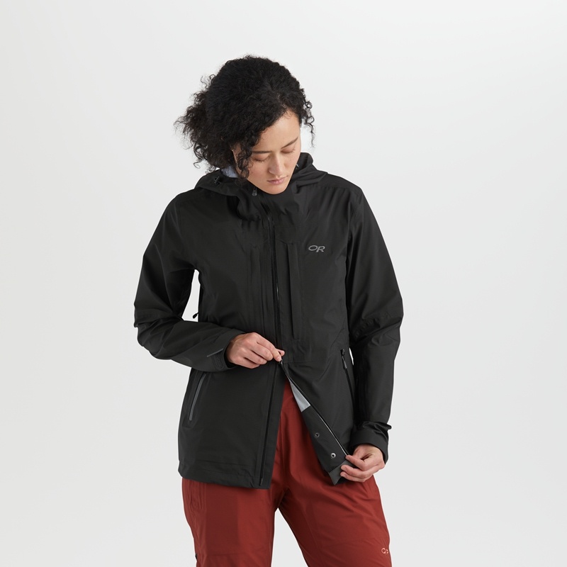 Outdoor Research Carbide Skijacke Damen Schwarz | Österreich-317GOMPBT