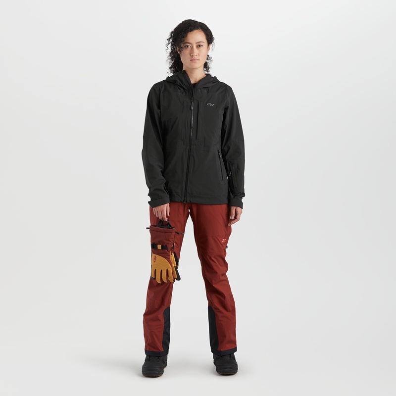 Outdoor Research Carbide Skijacke Damen Schwarz | Österreich-317GOMPBT