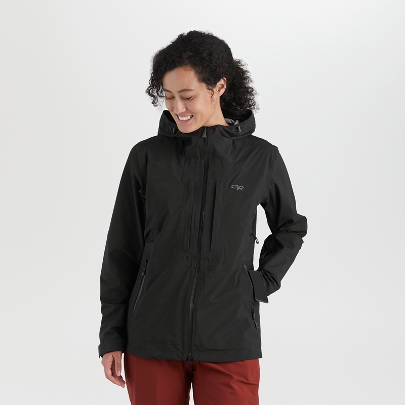 Outdoor Research Carbide Skijacke Damen Schwarz | Österreich-317GOMPBT