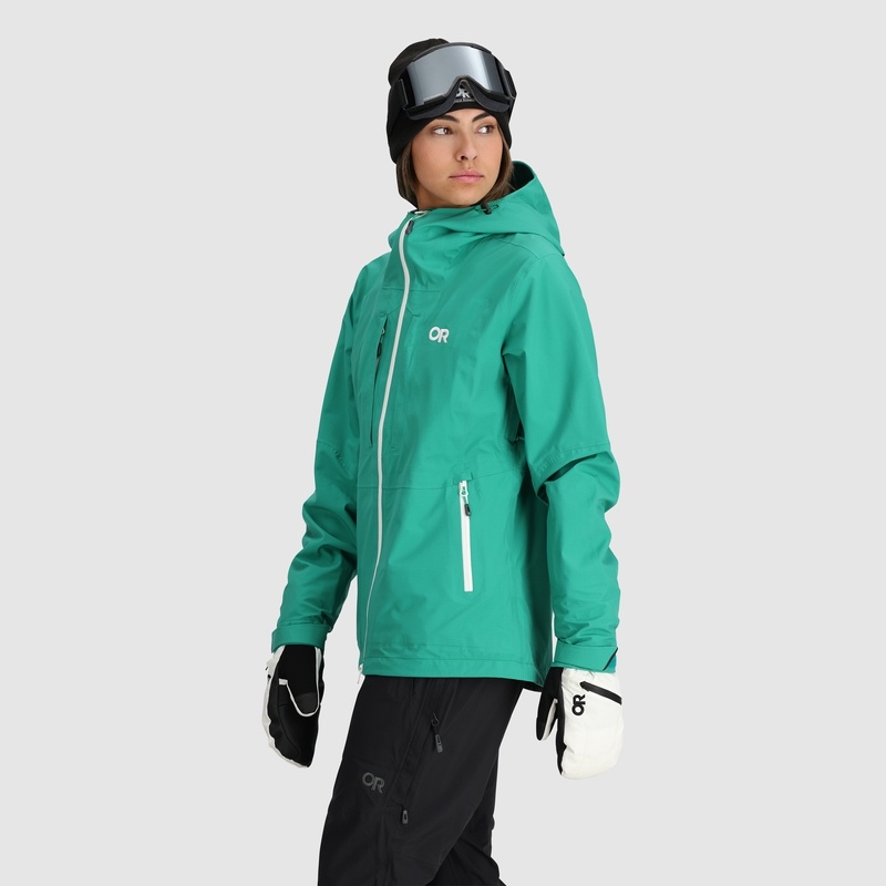 Outdoor Research Carbide Skijacke Damen Grün | Österreich-528JQMZCH