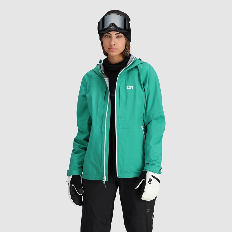 Outdoor Research Carbide Skijacke Damen Grün | Österreich-528JQMZCH