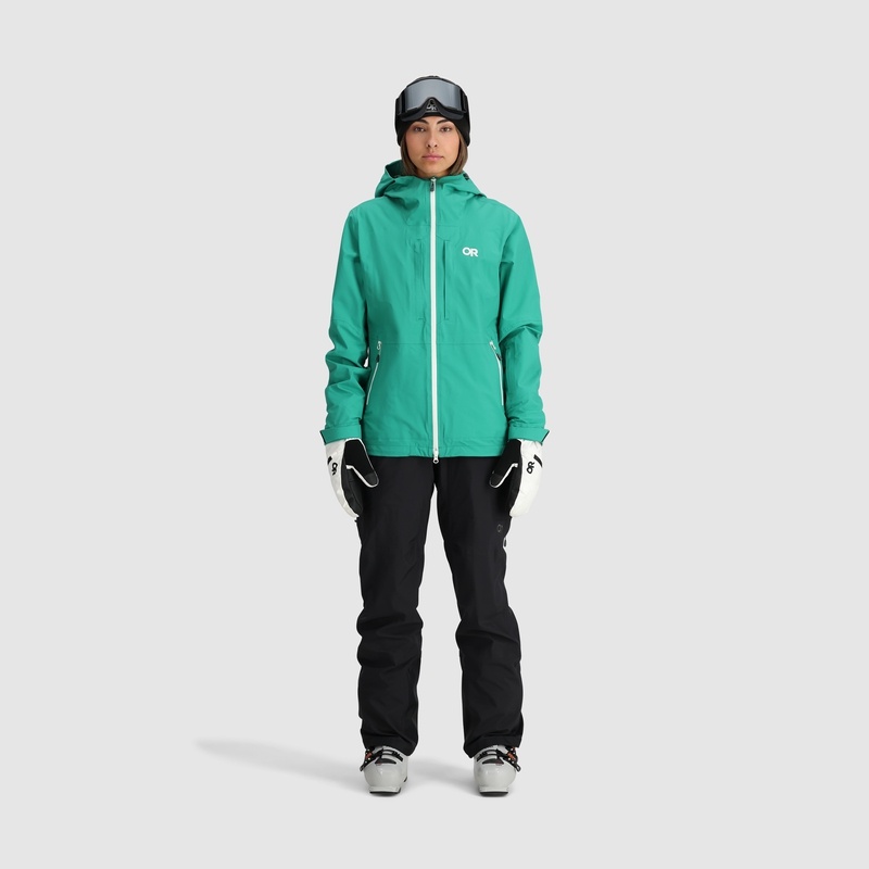 Outdoor Research Carbide Skijacke Damen Grün | Österreich-528JQMZCH