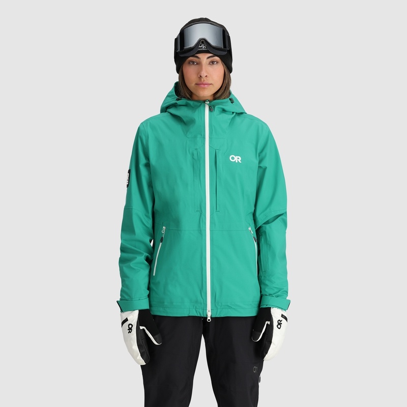 Outdoor Research Carbide Skijacke Damen Grün | Österreich-528JQMZCH