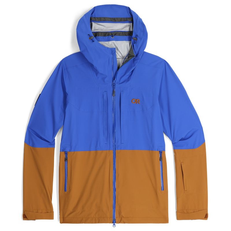 Outdoor Research Carbide Skijacke Herren Blau Braun | Österreich-514WNQBSK