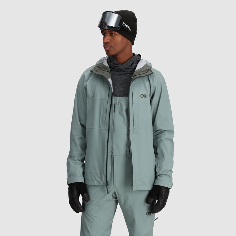 Outdoor Research Carbide Skijacke Herren Hellblau | Österreich-198NGIBMV