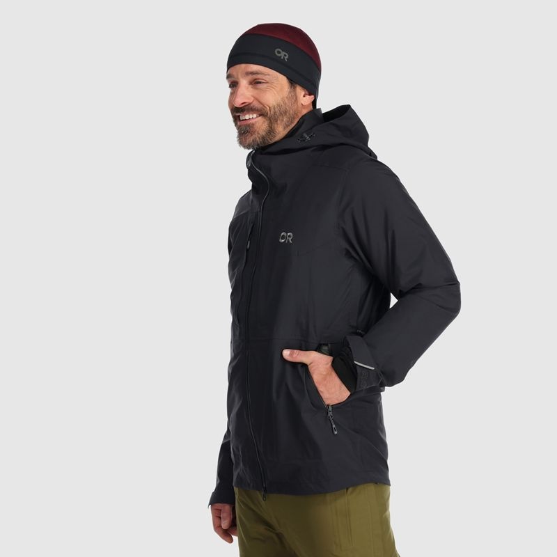 Outdoor Research Carbide Skijacke Herren Schwarz | Österreich-420ZKUHTM