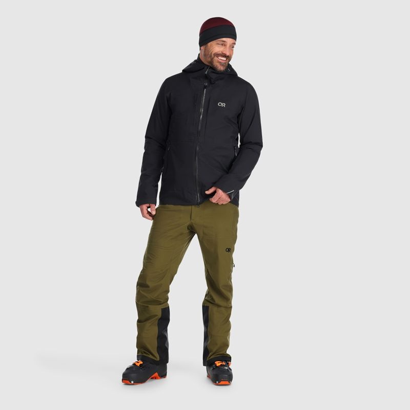 Outdoor Research Carbide Skijacke Herren Schwarz | Österreich-420ZKUHTM