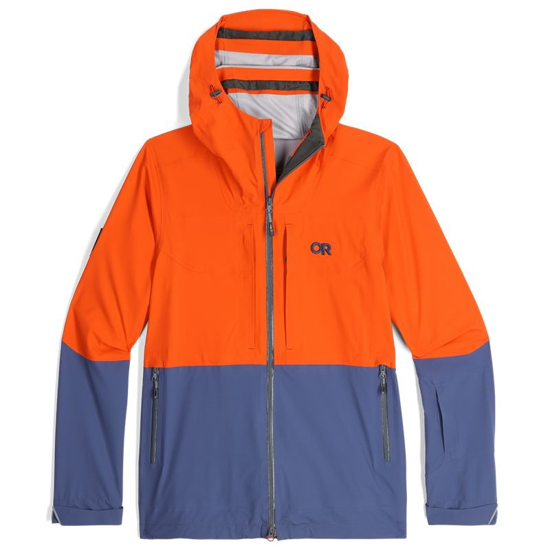 Outdoor Research Carbide Skijacke Herren Orange Dunkelblau | Österreich-369PFBJEV