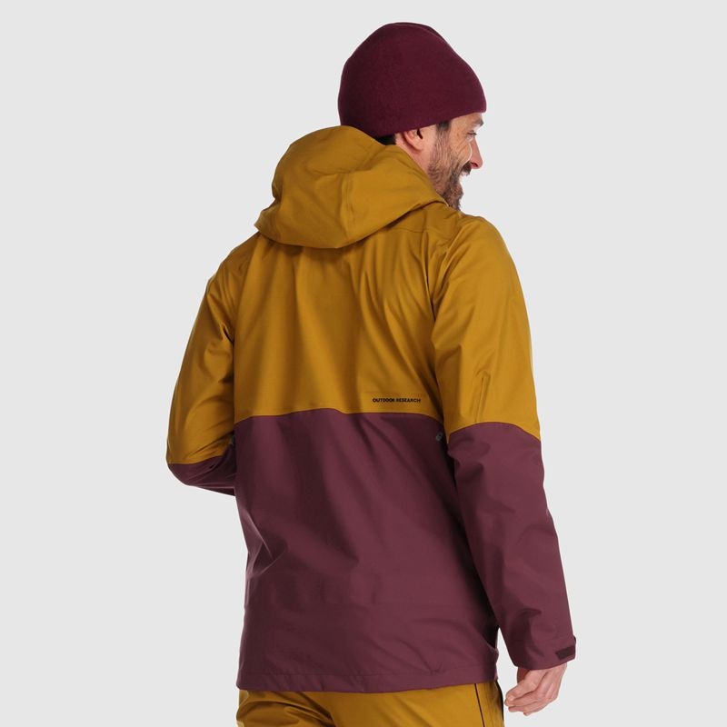 Outdoor Research Carbide Skijacke Herren Braun Bordeaux | Österreich-074AWZSIX