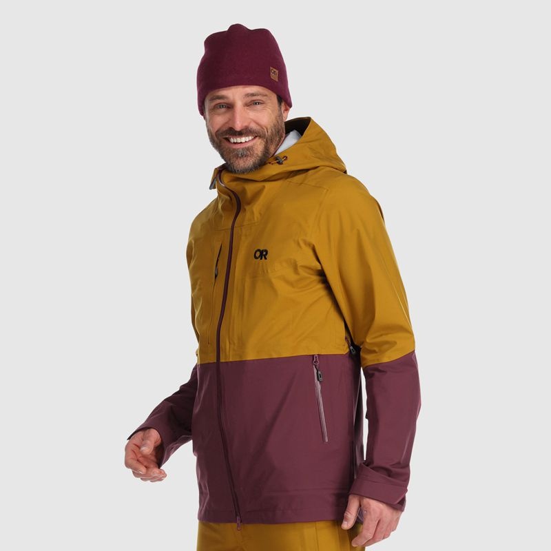 Outdoor Research Carbide Skijacke Herren Braun Bordeaux | Österreich-074AWZSIX