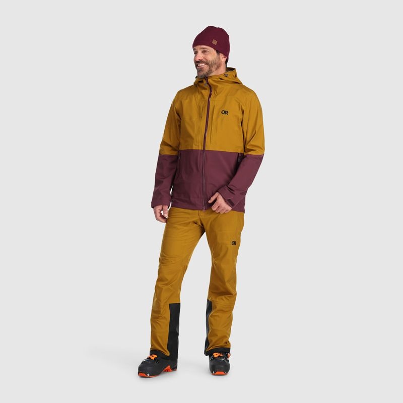 Outdoor Research Carbide Skijacke Herren Braun Bordeaux | Österreich-074AWZSIX