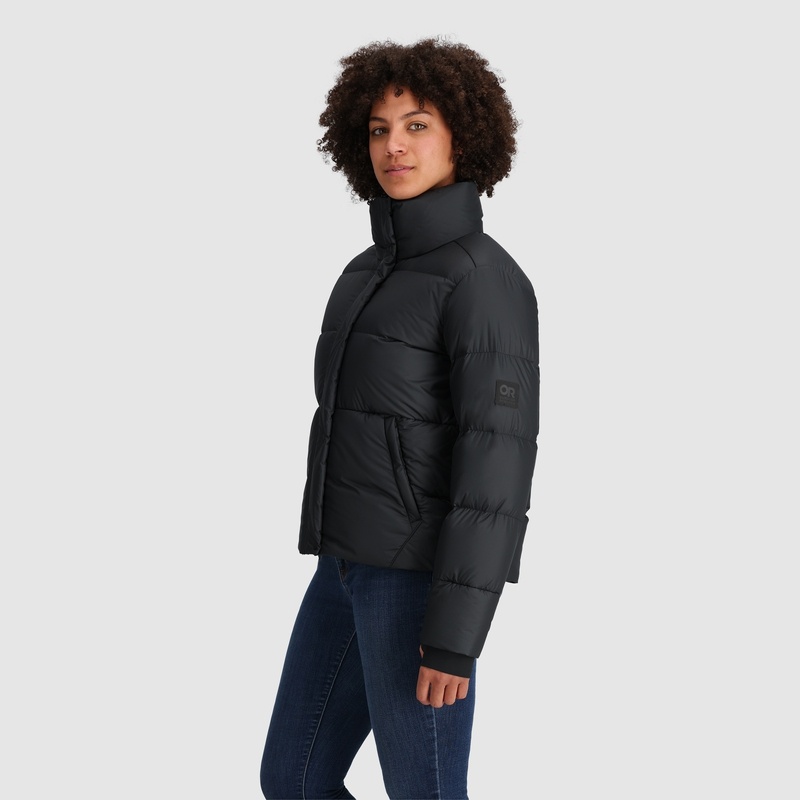 Outdoor Research Coldfront Daunenjacke Damen Schwarz | Österreich-976GVRUCQ