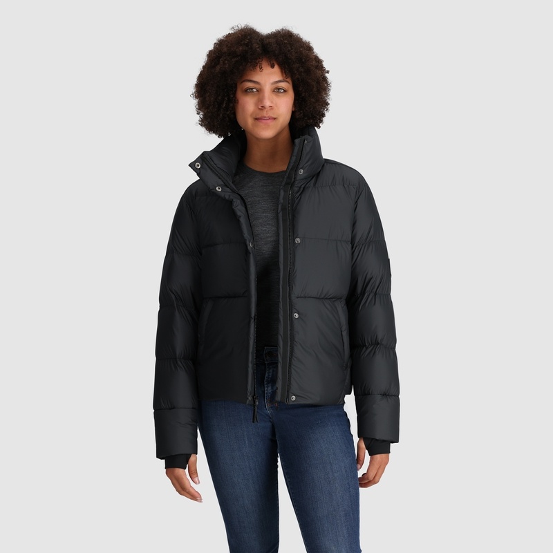 Outdoor Research Coldfront Daunenjacke Damen Schwarz | Österreich-976GVRUCQ