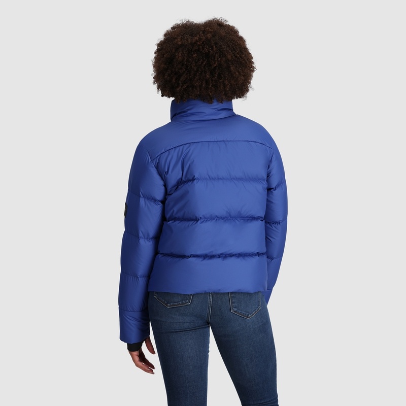 Outdoor Research Coldfront Daunenjacke Damen Blau | Österreich-653TEBHVA