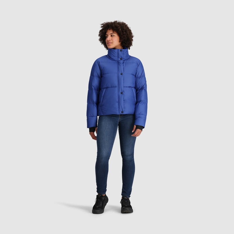 Outdoor Research Coldfront Daunenjacke Damen Blau | Österreich-653TEBHVA