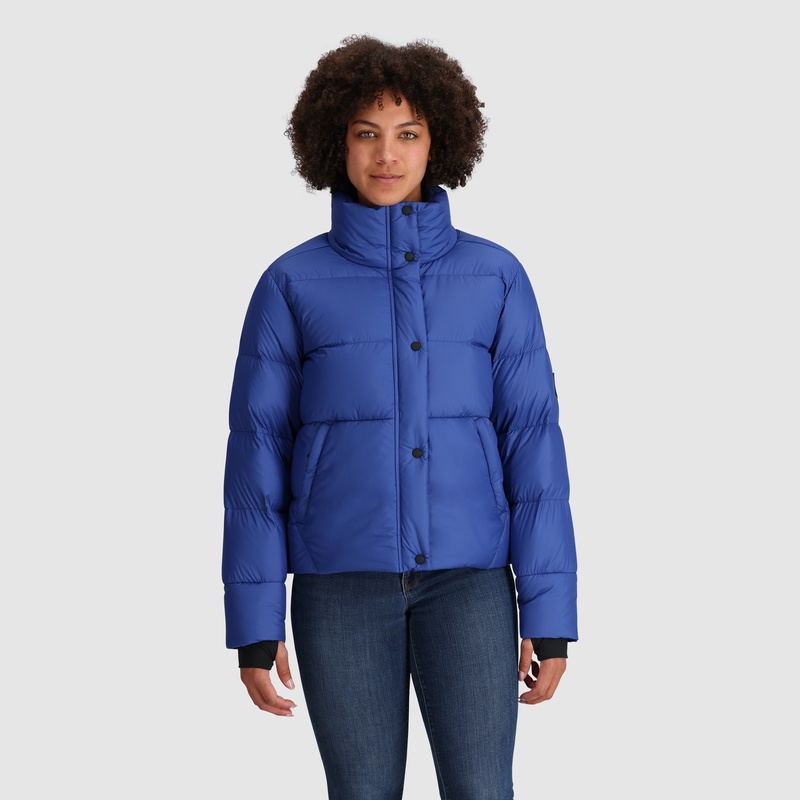 Outdoor Research Coldfront Daunenjacke Damen Blau | Österreich-653TEBHVA