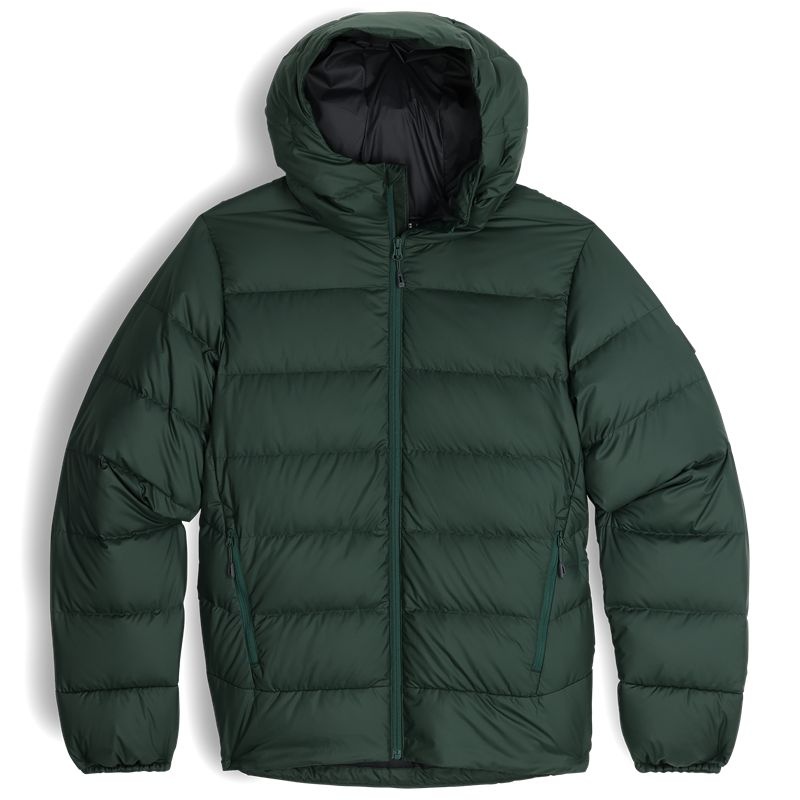 Outdoor Research Coldfront Down Hoodie Daunenjacke Herren Grün | Österreich-643MWXKOT