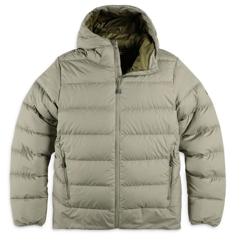 Outdoor Research Coldfront Down Hoodie Daunenjacke Herren Hellgrün | Österreich-254VXWEAI