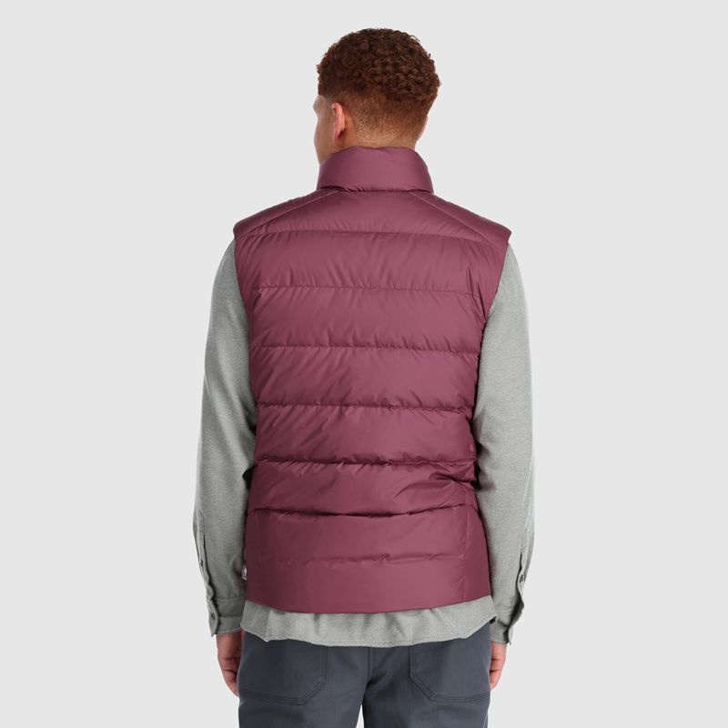 Outdoor Research Coldfront Down Weste Herren Bordeaux | Österreich-809APQGZE