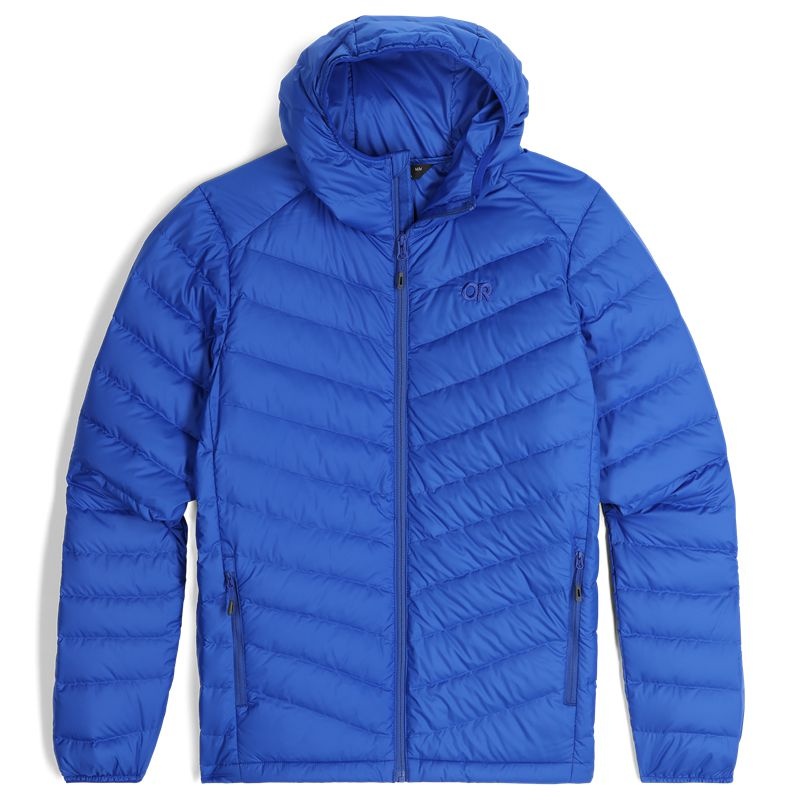 Outdoor Research Coldfront LT Down Hoodie Daunenjacke Herren Blau | Österreich-417AFTDIG