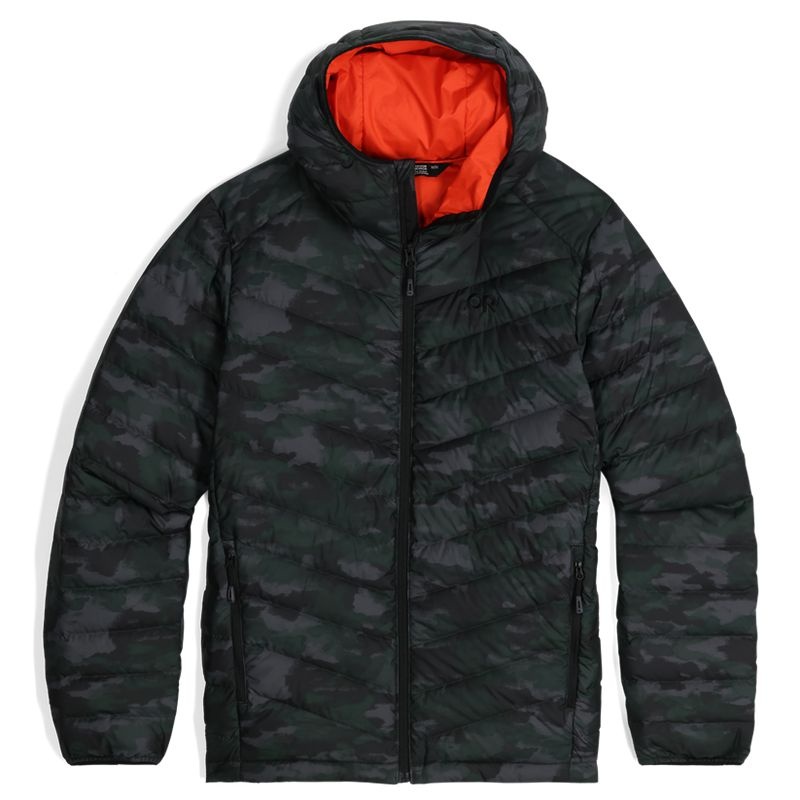 Outdoor Research Coldfront LT Down Hoodie Daunenjacke Herren Camouflage | Österreich-548ERMCIO