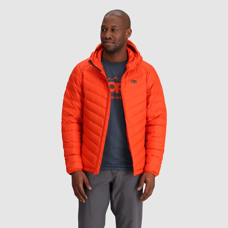 Outdoor Research Coldfront LT Down Hoodie Daunenjacke Herren Orange | Österreich-196GXPECD