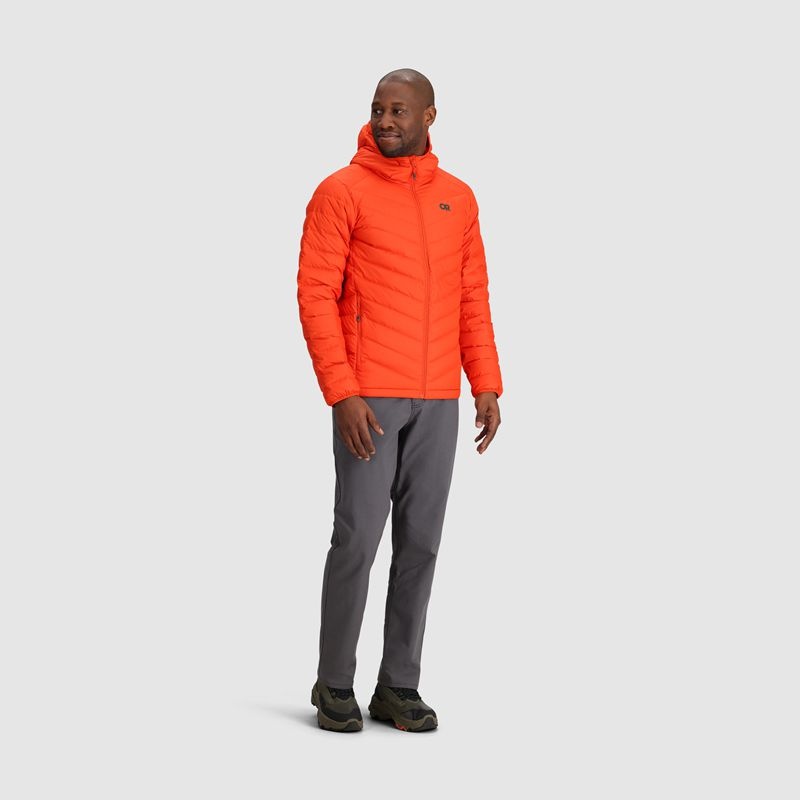 Outdoor Research Coldfront LT Down Hoodie Daunenjacke Herren Orange | Österreich-196GXPECD