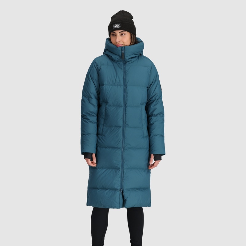 Outdoor Research Coze Down Parka Damen Dunkelblau | Österreich-124GAZOFW