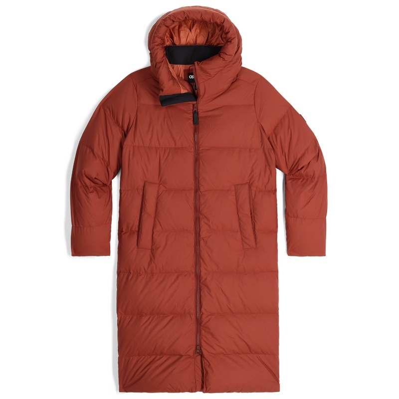 Outdoor Research Coze Down Parka Damen Rot Braun | Österreich-781WLGOHE