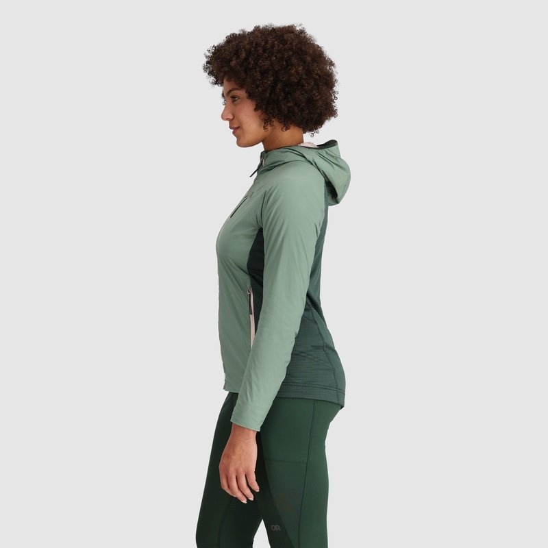 Outdoor Research Deviator Hoodie Jacken Damen Grün | Österreich-326TNEJLO