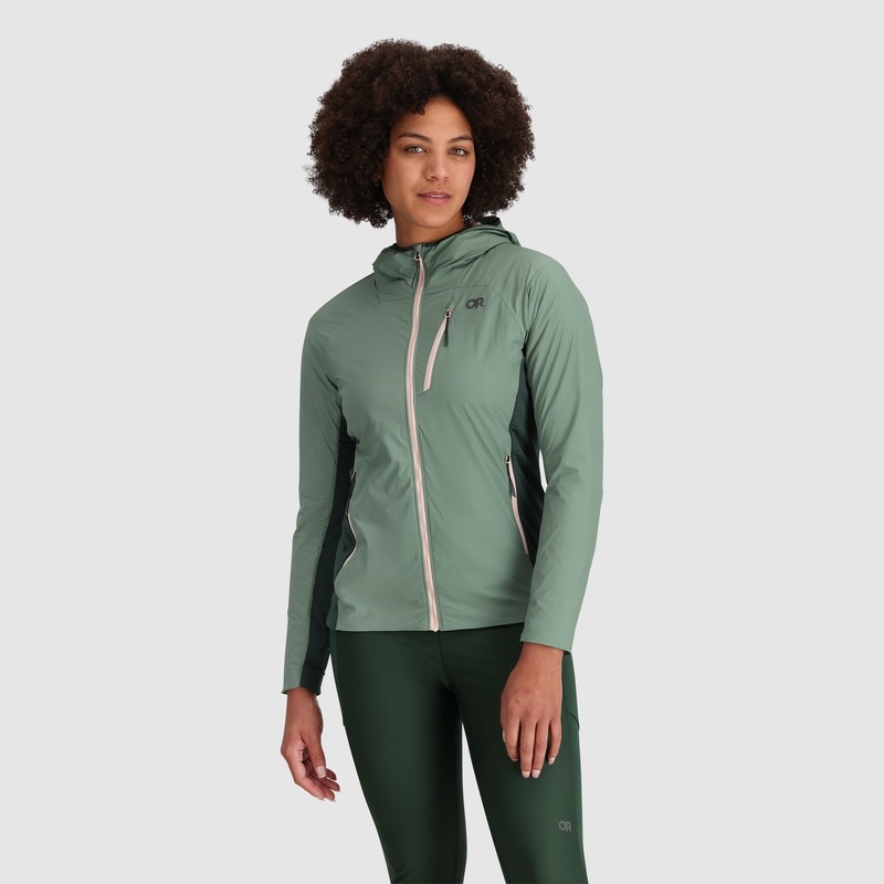 Outdoor Research Deviator Hoodie Jacken Damen Grün | Österreich-326TNEJLO