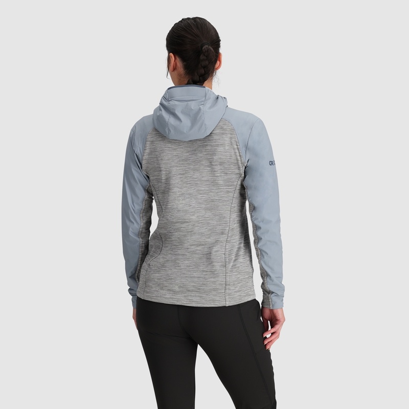 Outdoor Research Deviator Hoodie Jacken Damen Grau Blau | Österreich-261XCJFNO