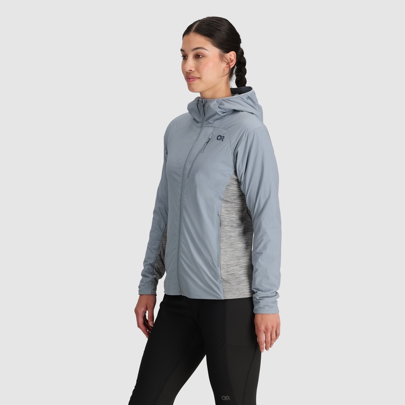 Outdoor Research Deviator Hoodie Jacken Damen Grau Blau | Österreich-261XCJFNO