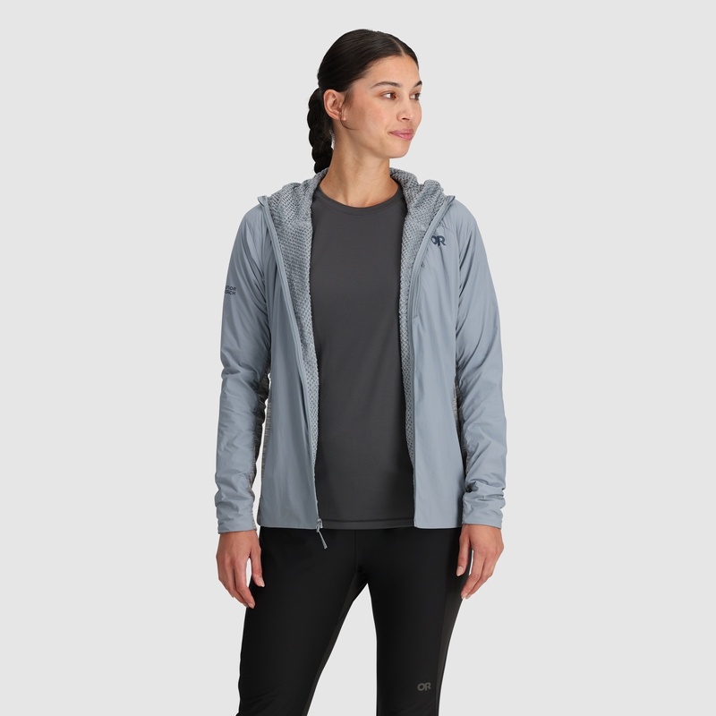 Outdoor Research Deviator Hoodie Jacken Damen Grau Blau | Österreich-261XCJFNO