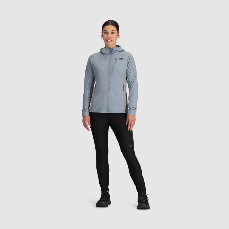 Outdoor Research Deviator Hoodie Jacken Damen Grau Blau | Österreich-261XCJFNO