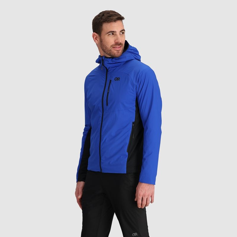 Outdoor Research Deviator Hoodie Jacken Herren Blau Schwarz | Österreich-594GYIQBJ