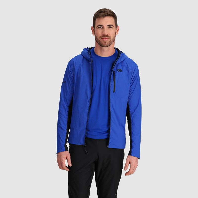 Outdoor Research Deviator Hoodie Jacken Herren Blau Schwarz | Österreich-594GYIQBJ