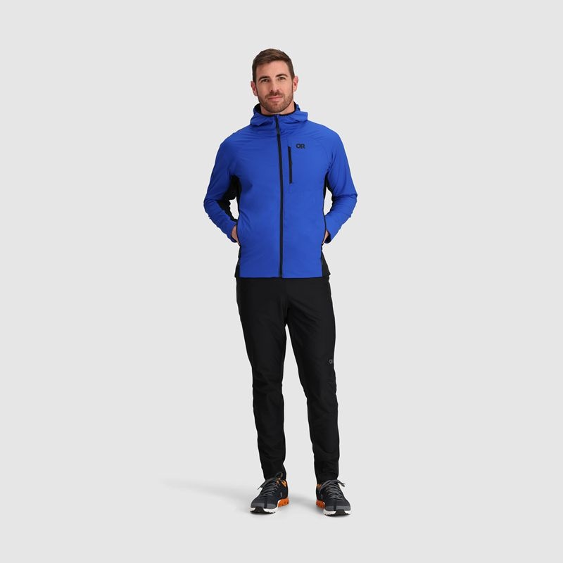 Outdoor Research Deviator Hoodie Jacken Herren Blau Schwarz | Österreich-594GYIQBJ