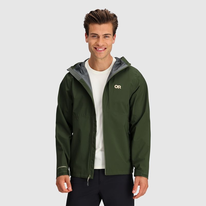 Outdoor Research Dryline Regenjacke Herren Grün | Österreich-549ZYFEUQ