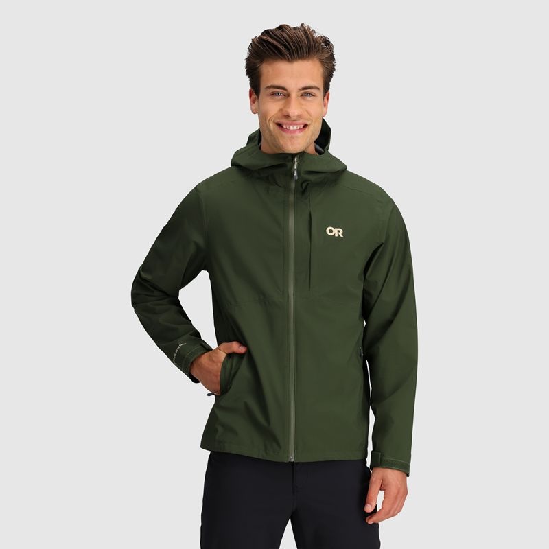 Outdoor Research Dryline Regenjacke Herren Grün | Österreich-549ZYFEUQ