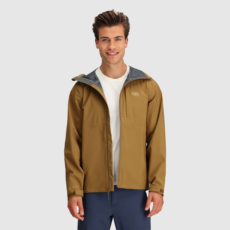 Outdoor Research Dryline Regenjacke Herren Hellbraun | Österreich-671THIWZB